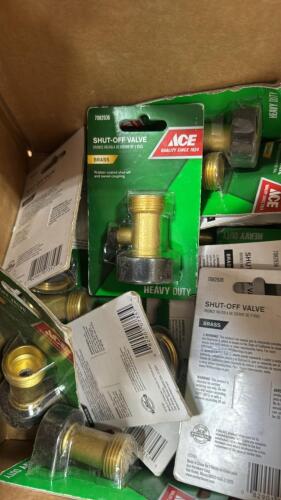 TORK towels, toilet seat, shut off valves, VITAMIX, bowls, gloves, & More