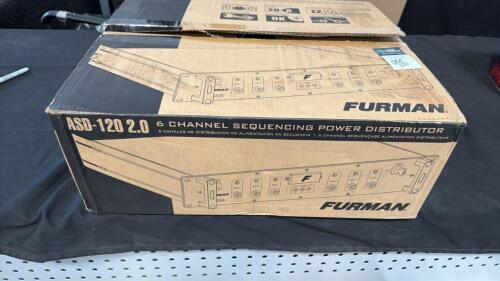 FURMAN ASD &ndash; 120 2.06 channel sequencing power distributor