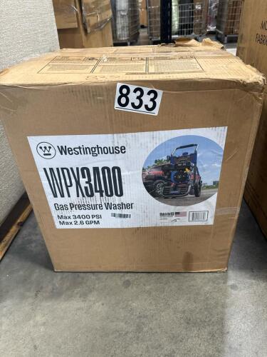 Westinghouse WPX3400 gas pressure washer