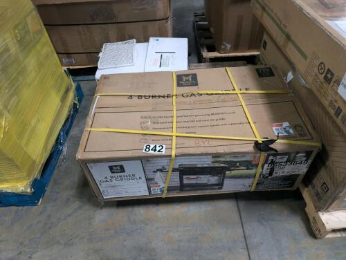 4 burner gas griddle