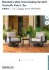 Vista collection 3-piece seating set complete