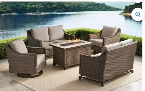 Saint croix collection five piece deep seating set