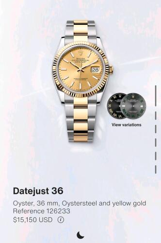 Rolex datejust 126233 complete set. Dated 2023
