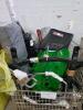 Industrial/automotive, lawnmower piece, hitch attachment, chain-link fence, welded wire fence, fence STAKES, and