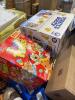 Big box for the box, Nutella, pirate booty, GIF, skinny pop, pretty pebbles, dried strawberries, pop tarts, honey buns, peanuts, graham cracker ego - 2