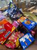 Big box for the box, Nutella, pirate booty, GIF, skinny pop, pretty pebbles, dried strawberries, pop tarts, honey buns, peanuts, graham cracker ego - 6