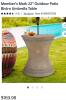 Used canopy, umbrella table, tower heater fan, animated witch Cristebal, slow cooker, inflatable, aquamarine paddleboard, & More