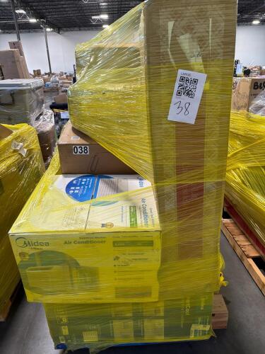 Bluey car, KETER, tire, pre-lit candlesticks, MIDEA air conditioner units, & More