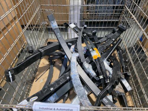 Leaf springs cannot be shipped