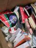 Quilt, bedding, books, small plushy dogs, emergency book, sheer knit ponchos, sheets, & More - 4