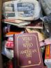 Quilt, bedding, books, small plushy dogs, emergency book, sheer knit ponchos, sheets, & More - 5