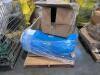 Rolled mattress, mirror, rain barrel Barber chair & More