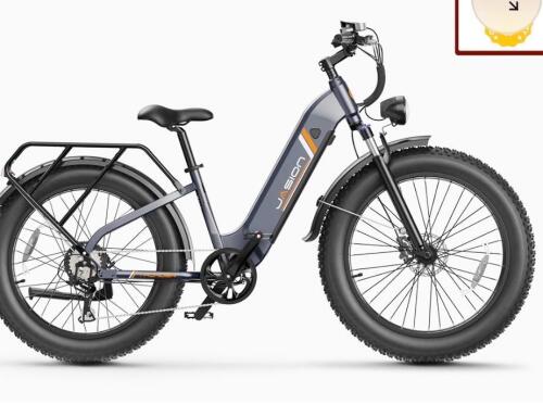 JASION Thunder e bike, dark gray