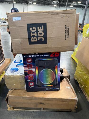 monster speaker, portable AC unit, big Joe, H2O go, & More