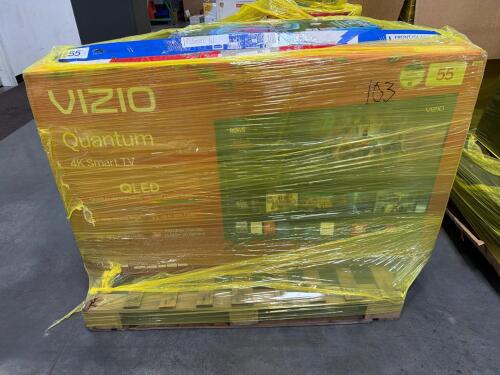 Visio 55 inch CV Customer return, Vizio 55 inch TV Customer return grade D, waterpark inflatable, & More
