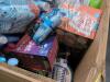 Big box store in the box, tide made good, cups, protein, coffee mate, glass cling wrap, cutlery, batteries, batteries, Tylenol cold, Febreze, & More - 5