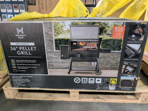 member's Mark pro series 36-in pellet grill