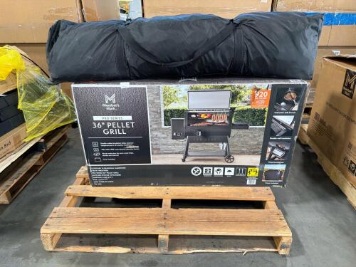 member's Mark 316 pellet grill and tent
