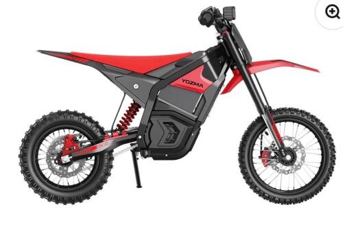 YOZMA IN 10 electric dirtbike, Red