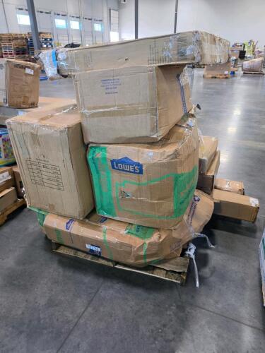 CENTR Flooring, garbage can, chair, bed twin piece,
