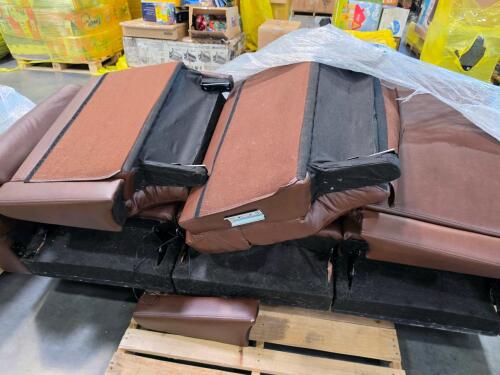 Leather couch out of box possible customer return