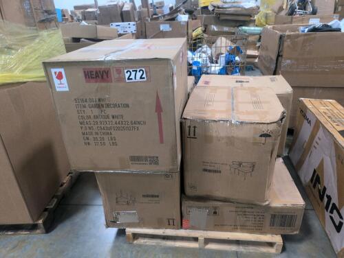 Miscellaneous furniture, garden decoration, chairs, & More