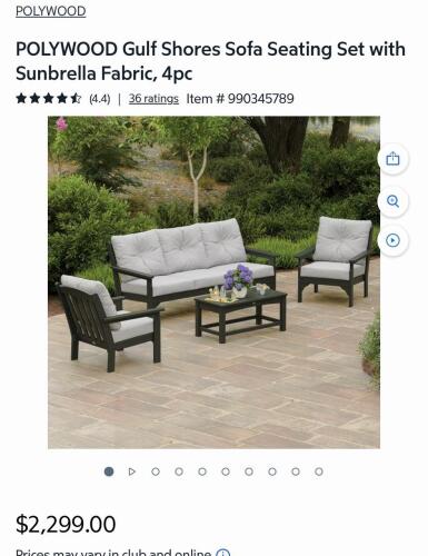 Polywood furniture