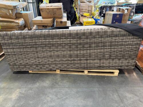 large outdoor sofa could be custody of return