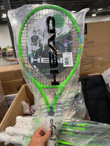 Kids tennis rackets multiple, C 27 monitor, mattress, copy paper, home decor, & More