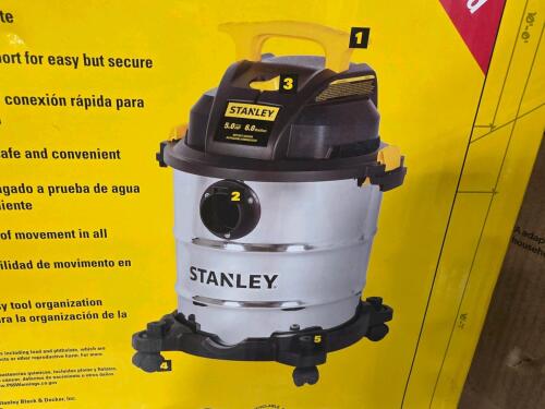 Stanley wet dry vacuum, MIDEA air conditioner, three Thor hanger, velvet bow, MIDEA air fryer, little green cleaner, animated skeleton pirate