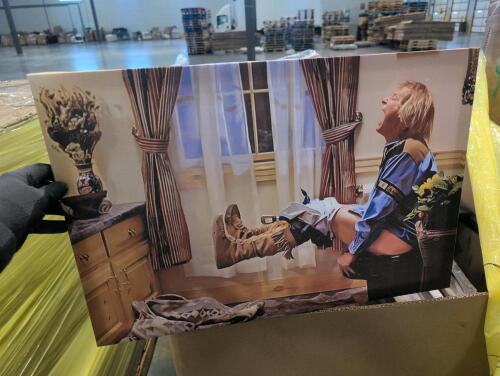 Pallet of Art on Canvas