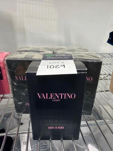 five boxes of Valentino