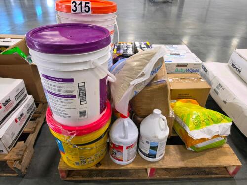 Reef salt, baby wipes, cat litter, & More