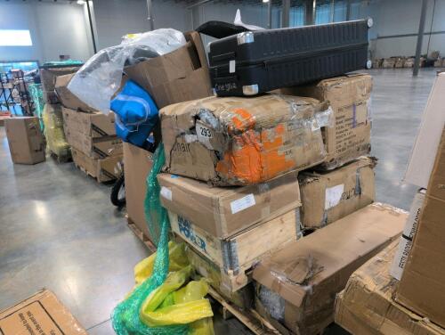 Storage boxes, chair, mattress, Mac power, misc furniture,
