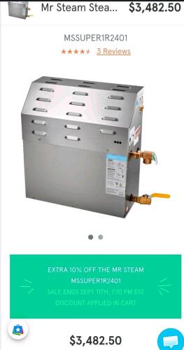 Mr. steam steam baths MSSUPER1R2401