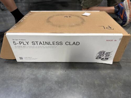Made in 5 ply stainless steel cookware