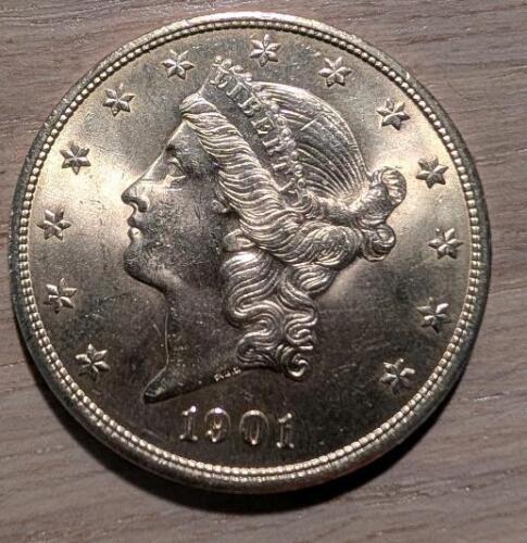 1901 $20 Liberty Gold Double Eagle